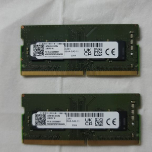 노트북용 마이크론 크루셜 램 16GB(8+8) DDR4