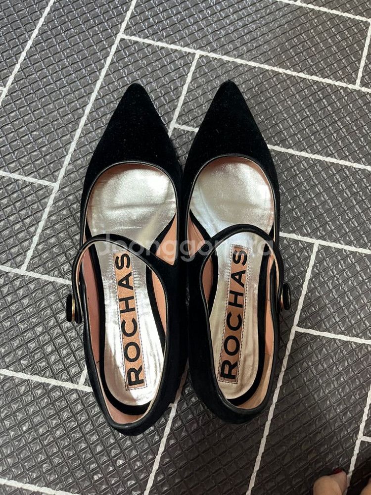 (37/240)로샤스 Rochas 메이제인 플랫 슈즈--4