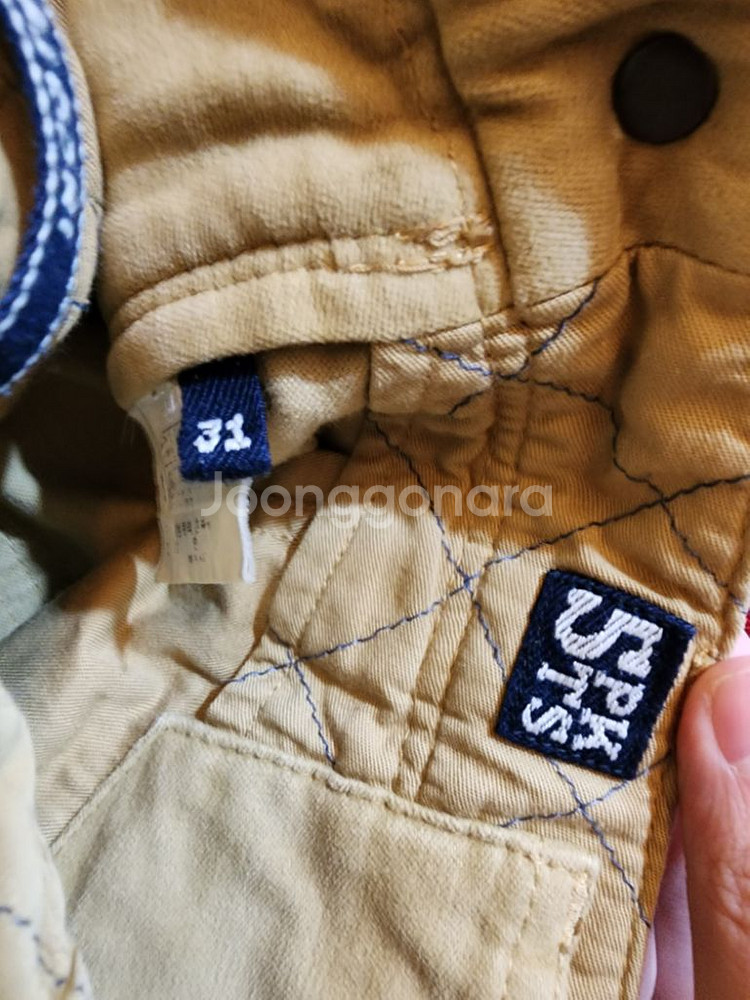 인코텍스 몰스킨 베이지 슬림핏 치노 31(29~30인치--5