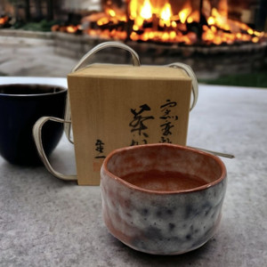 야키 라쿠 말차 다완