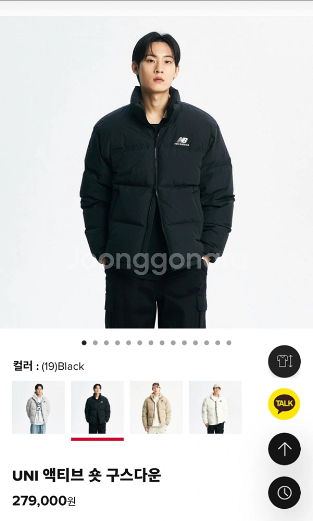 뉴발란스 액티비 구스다운 L 팜니자--0