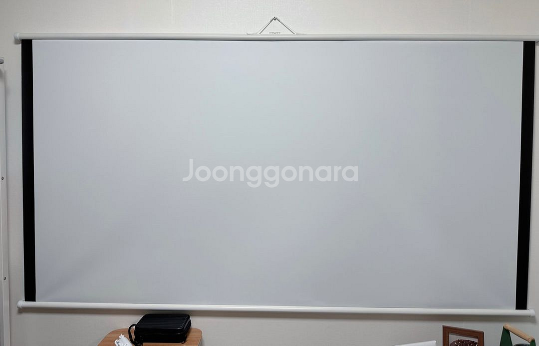 윤씨네 족자 빔스크린(80인치)&삼각대 세트--3