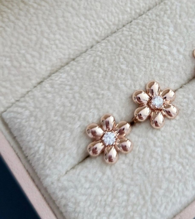 14k 꽃귀걸이--5
