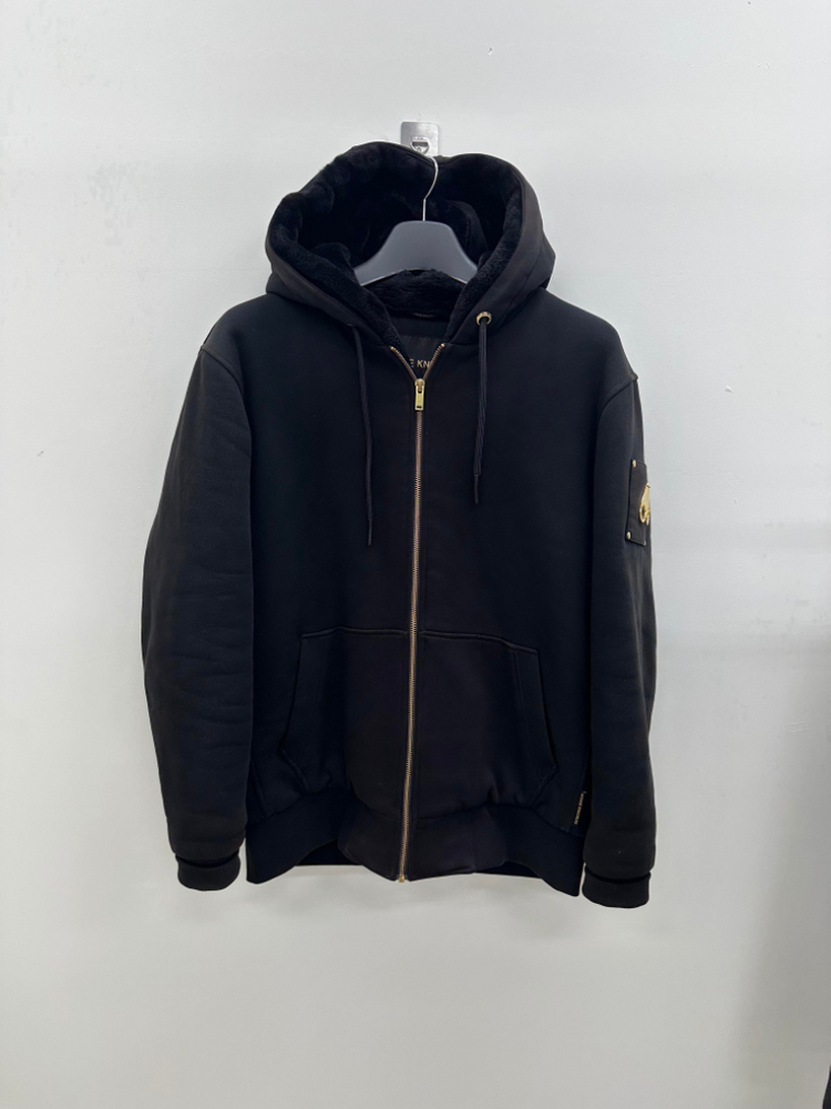 22FW 무스너클 버니스웨터 금장 블랙퍼 이미지