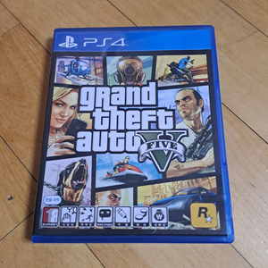 플스4 PS4 타이틀 GTA5 맵포함 A급 중고