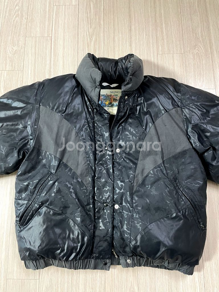 몽클레르 MONCLER 희소성 디자인 블랙 패딩 점퍼--1