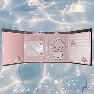어피치 덕성여대 4단 메모지 모음