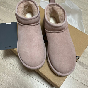 ugg 어그 클래식 울트라미니 로즈그레이 us6 230