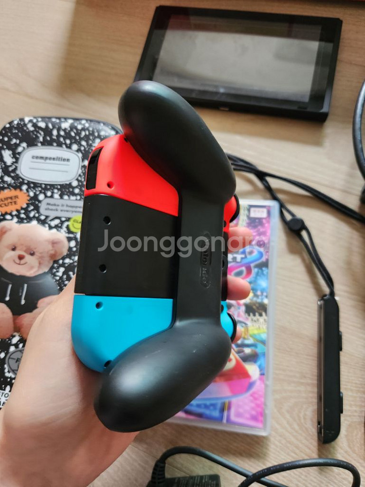 닌텐도 스위치 22년 배터리개선판 동숲 마리오카트8--1