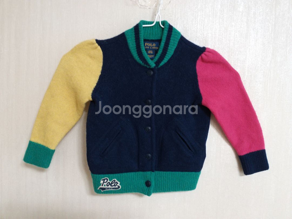여아동 폴로랄프로렌 울가디건 (3T)--0