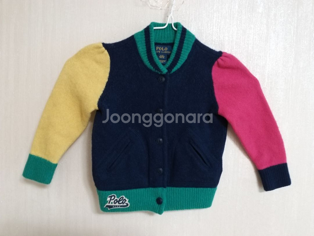 여아동 폴로랄프로렌 울가디건 (3T)--6