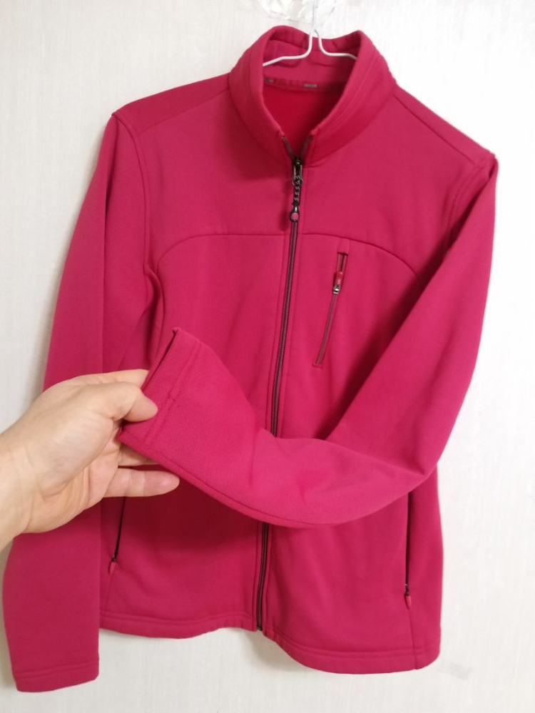 여성 살레와 후리스 등산집업 (스판95)--3