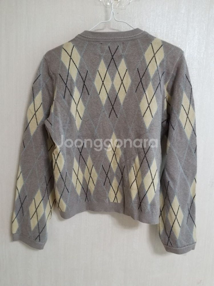 여성 칼라거펠트 가디건 (새상품.스판박시95-100)--7