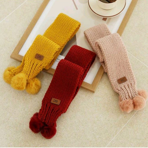 새상품 퍼 방울이 아동 목도리