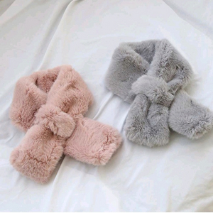 새상품 도톰 페이크퍼 아동 목도리 머플러