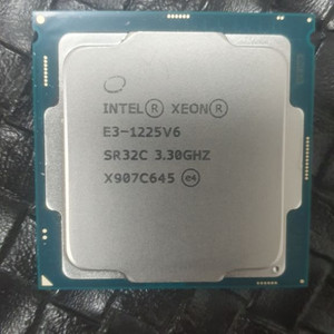 INTEL XEON E3-1225V6 인텔 제온 cpu