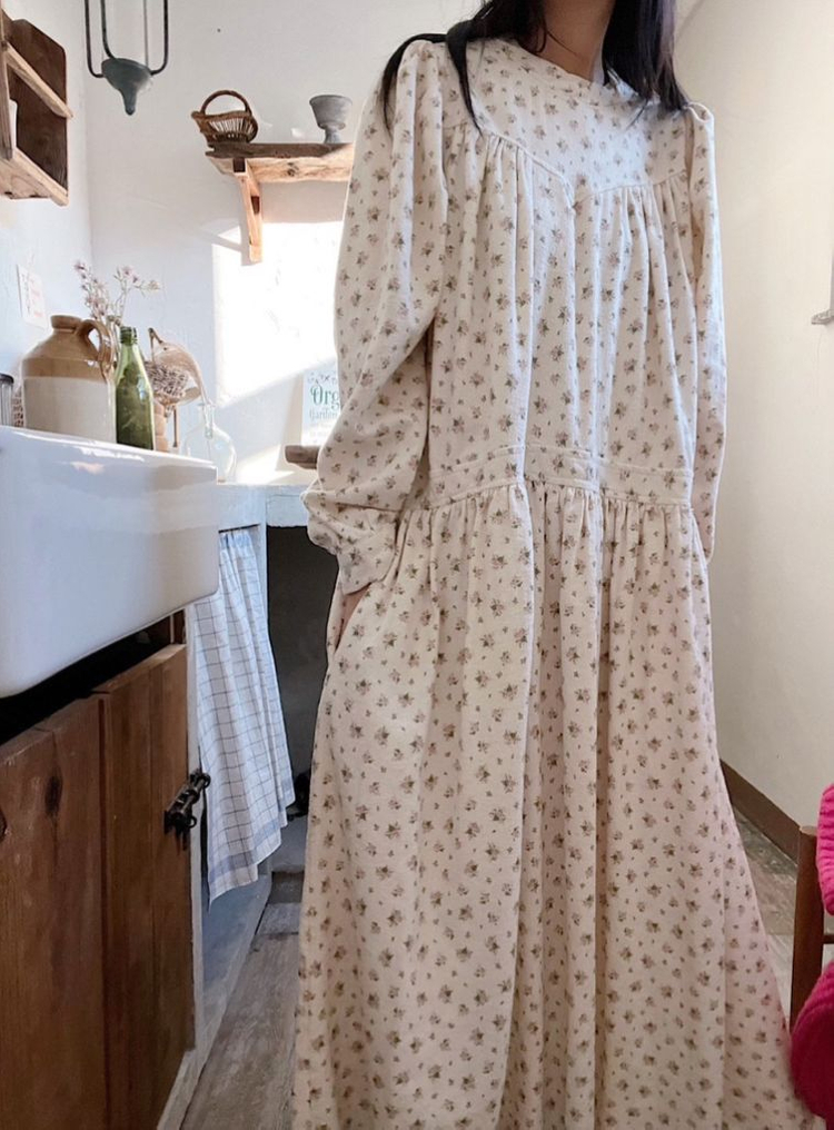 리든 기모원피스--1