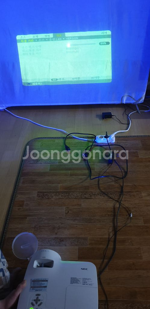 NEC NP 500ws 빔프로젝트--7