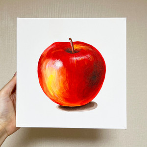 사과 캔버스 그림액자 재물운 새해선물