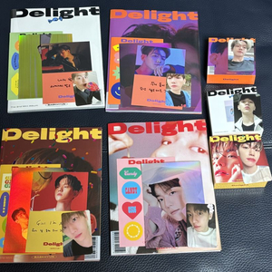 백현 delight 앨범 캔디 풀세트 일괄 포카 포함