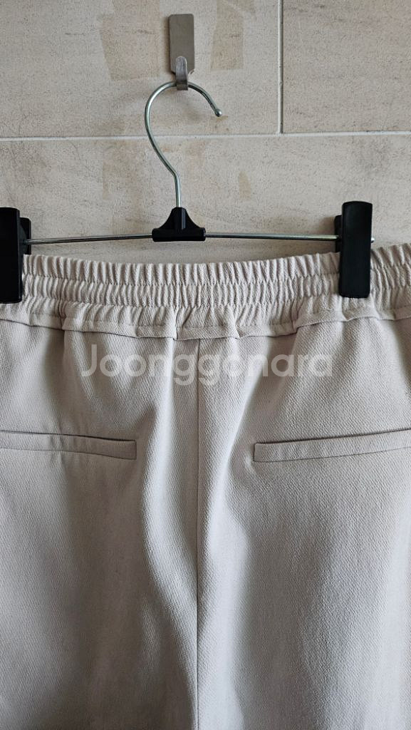 (정품) 이엔씨 (22fw)와이드밴딩 팬츠--9