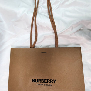 명품 종이가방 BURBERRY 버버리 종이가방 중자