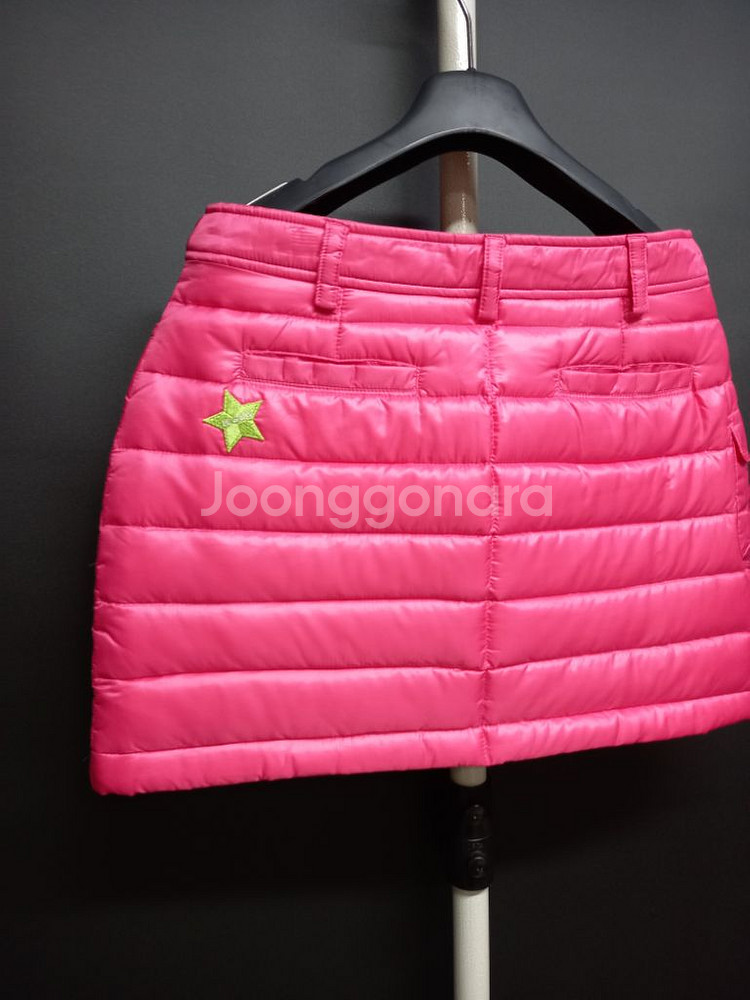 르꼬끄골프 핑크 패딩 스커트 69 27.28--3