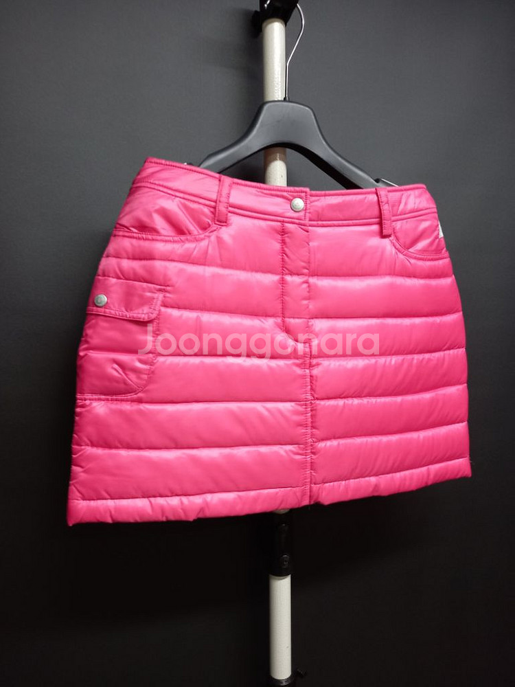 르꼬끄골프 핑크 패딩 스커트 69 27.28--2