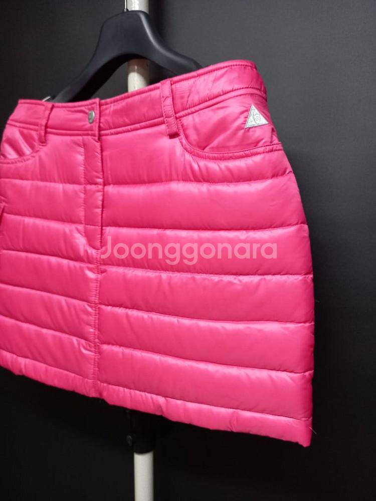 르꼬끄골프 핑크 패딩 스커트 69 27.28--4