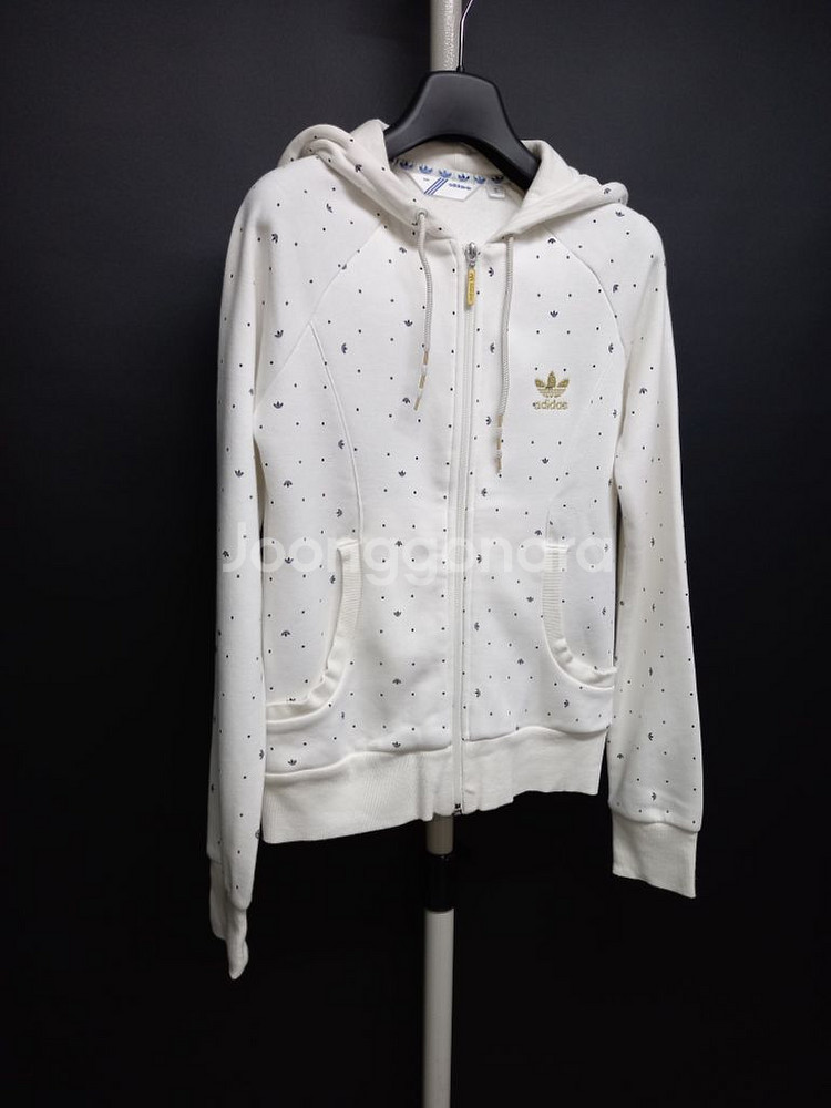 아디다스 여성 기모 후드 집업 가디건 55.44--2