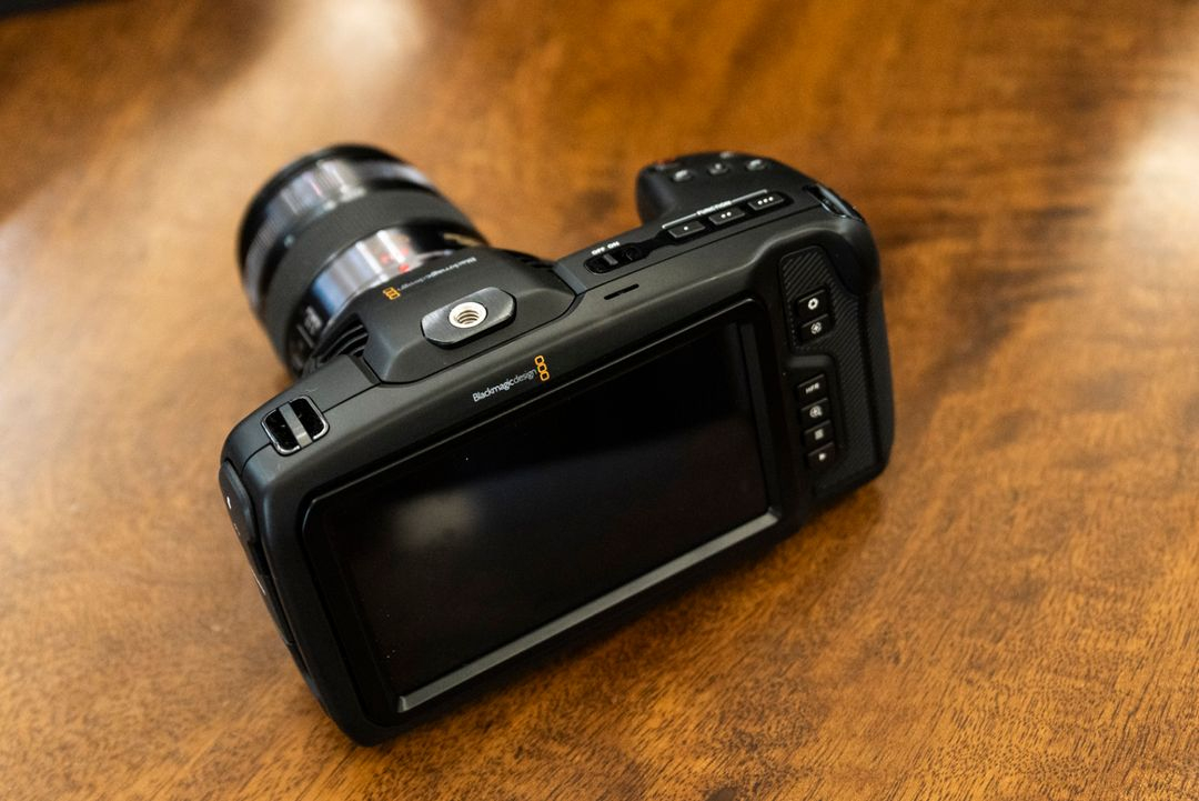 시네마 카메라 블랙매직 4K와 렌즈 판매--1