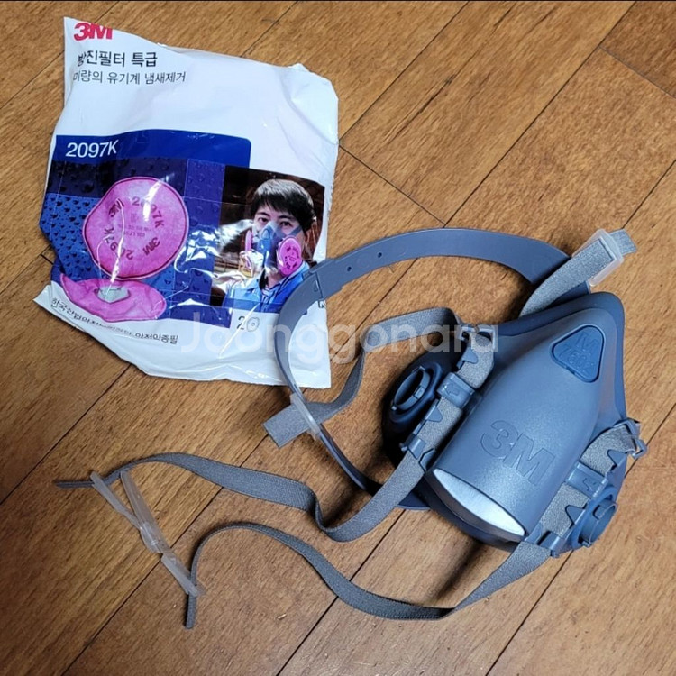 3M 방진마스크 본품 +필터 1개 추가--2