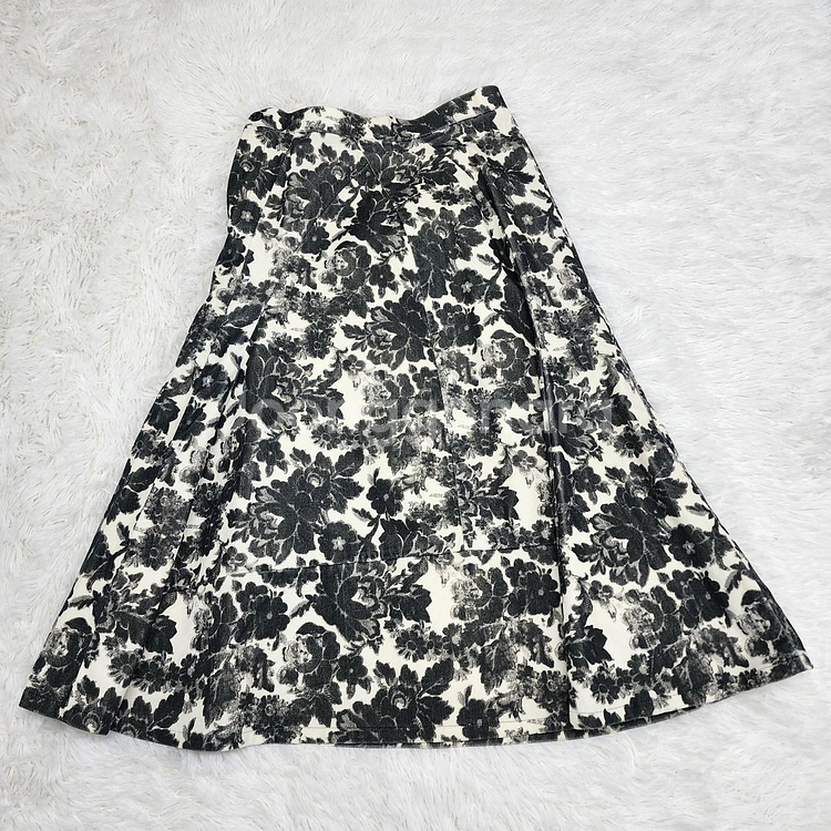꼼데가르송(CommeDesGarcons) 플라워 스커트--0