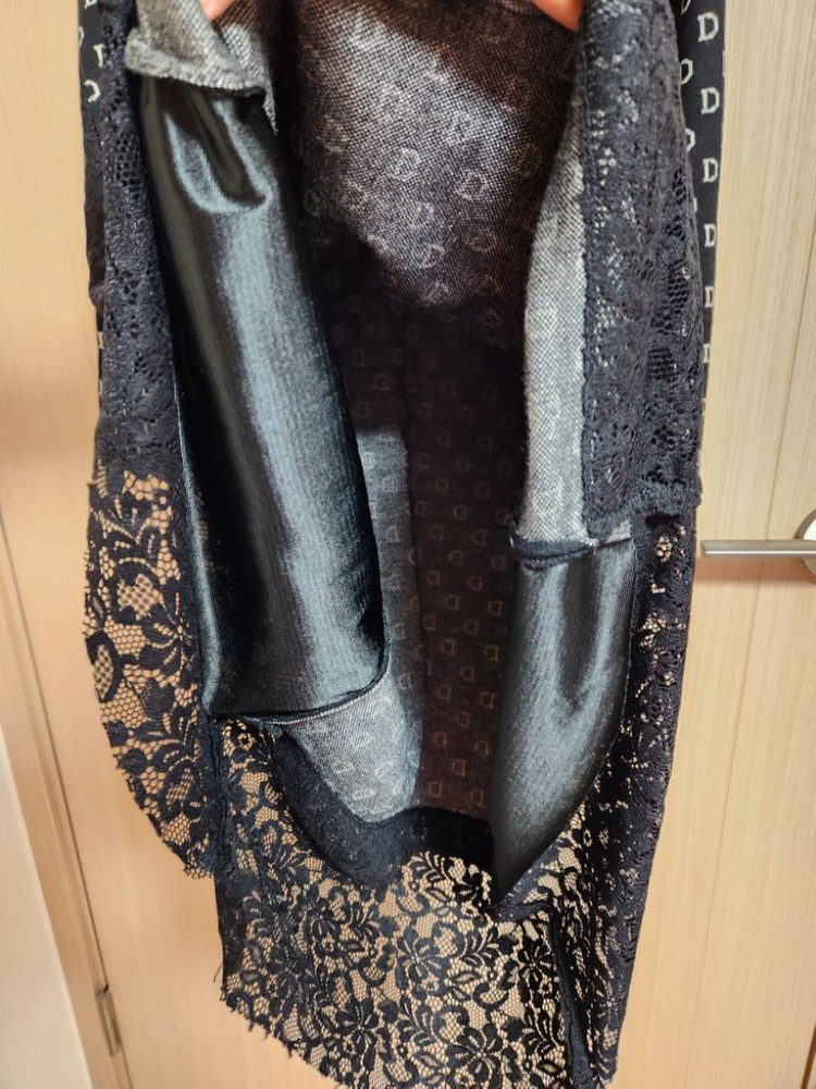 여자 라운드 롱니트원피스 롱치마 이미지