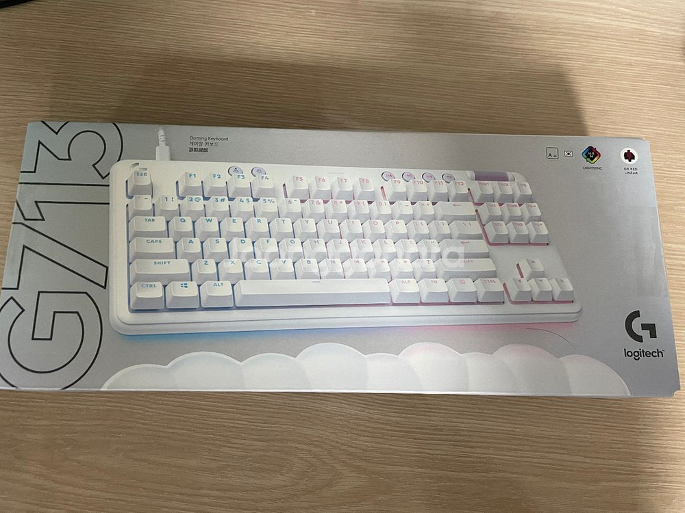로지텍 G713키보드 화이트--1