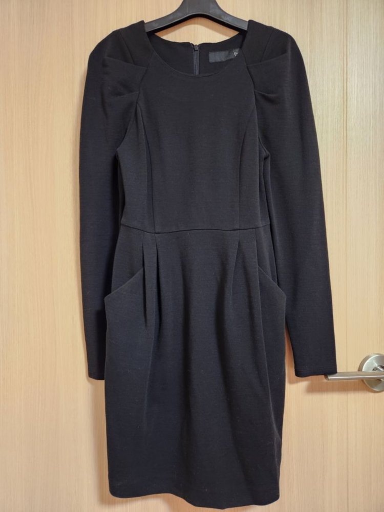 ENC 여자 모직원피스 정장원피스 S--7