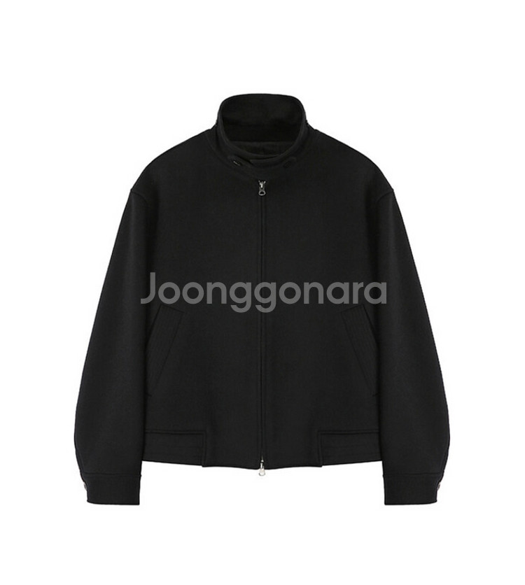 [XL] 23FW 아트이프액츠 캐시미어 블루종 블랙--1