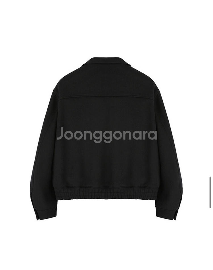 [XL] 23FW 아트이프액츠 캐시미어 블루종 블랙--2