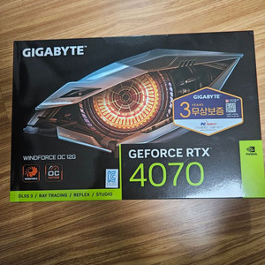 rtx4070 윈드포스 3열