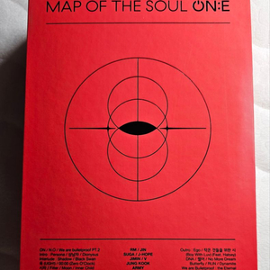 방탄소년단 MAP OF THE SOUL ON:E 디비디