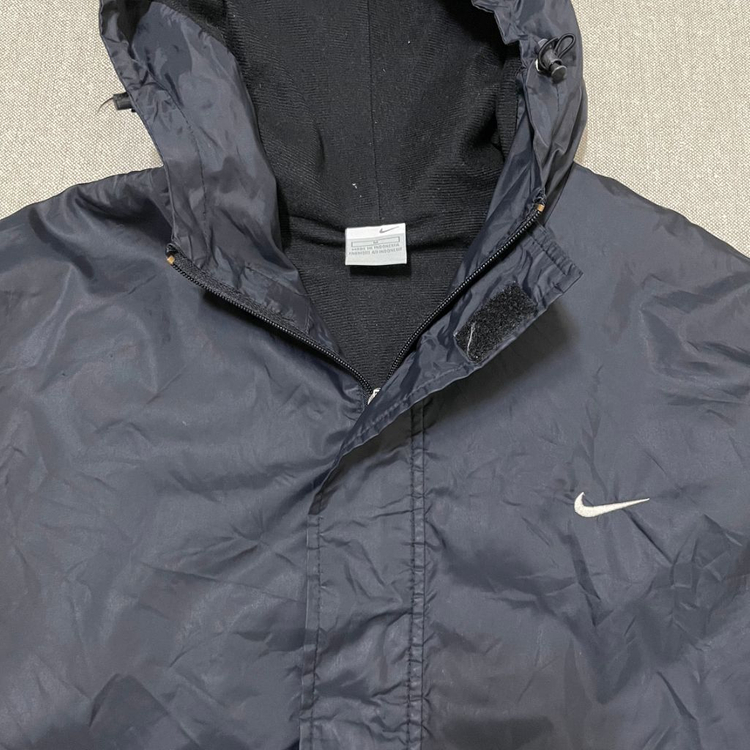 [택포] 나이키 스우시 자수 로고 바람막이 숏점퍼 M--2