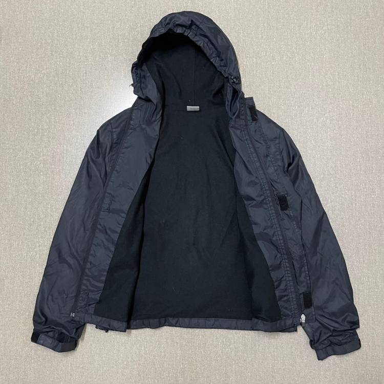 [택포] 나이키 스우시 자수 로고 바람막이 숏점퍼 M--3