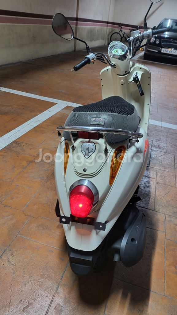 White SYM Mio 100cc 스쿠터 판매합니다--2
