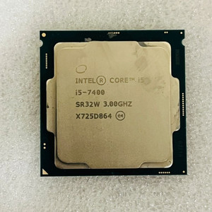 인텔 i5 7400 cpu 팝니다. (택포함)
