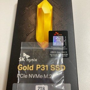 (미개봉)sk하이닉스 p31 nvme ssd 2TB