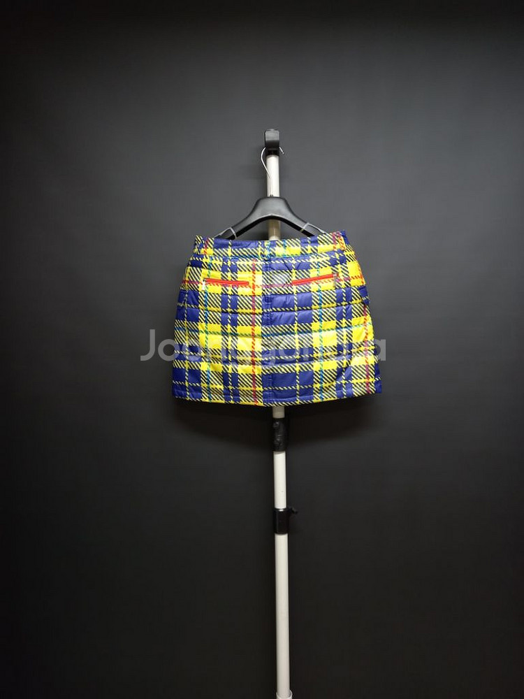 르꼬끄골프 체크 패딩 스커트 69.55--1