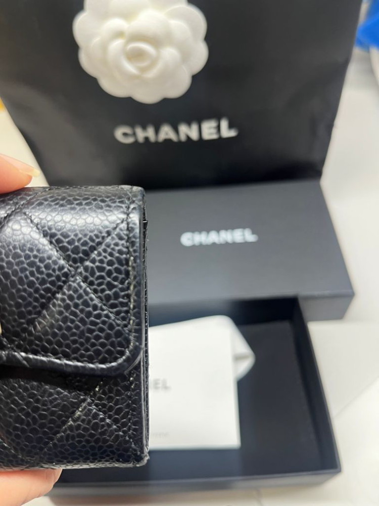 샤넬지갑 은장--3