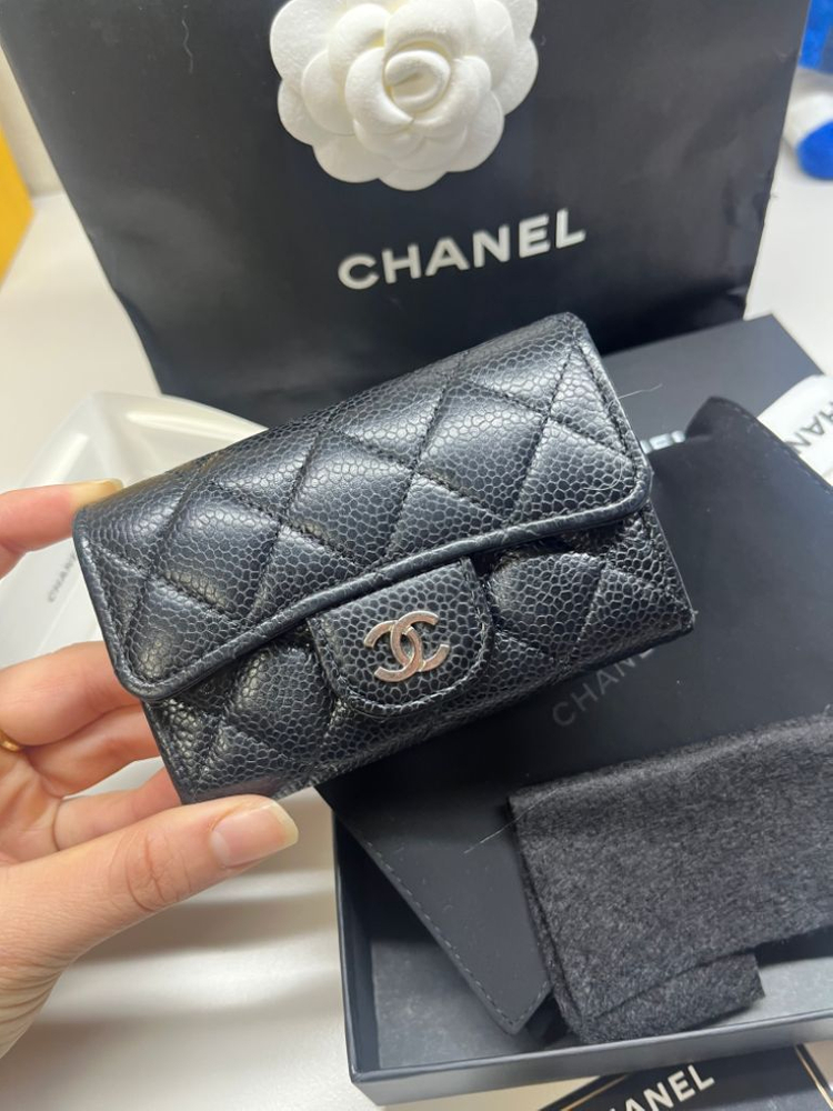 샤넬지갑 은장--1