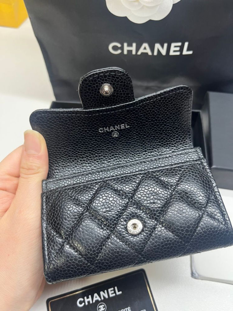 샤넬지갑 은장--8