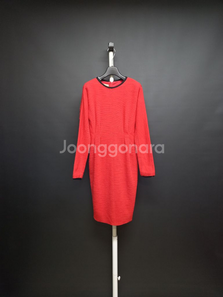 미샤 MICHAA 얇은 트위드 맥시 롱 원피스 55--0